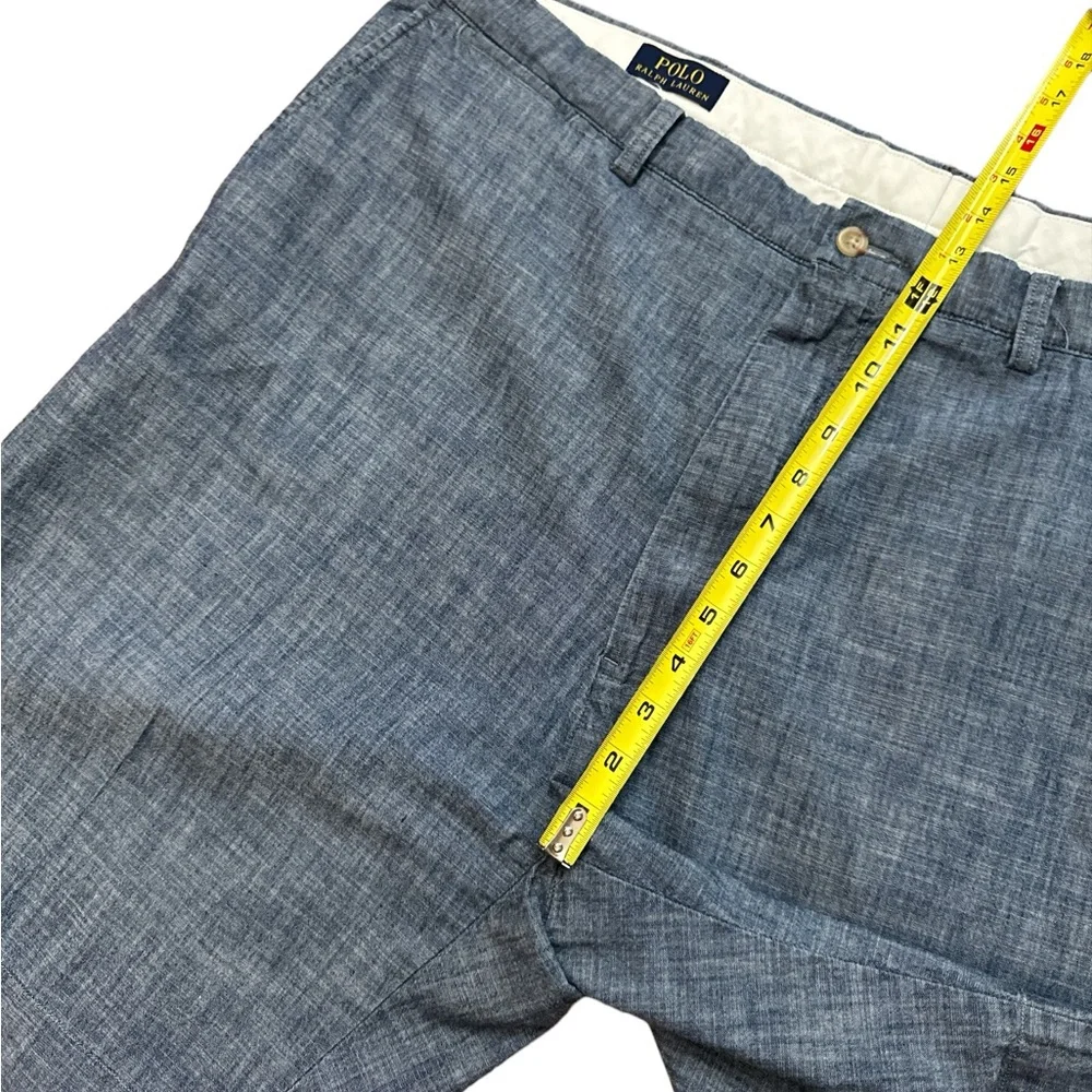 Polo Ralph Lauren Men’s‎ Chino Shorts Size 44B Blue/Gray Casual Cotton Shorts